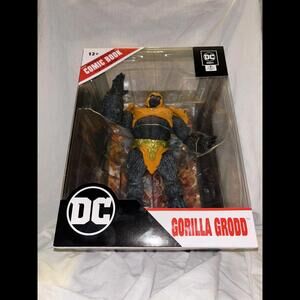 New DC Multiverse Gorilla Grodd 9" Action Figure Page Punchers McFarlane Toys